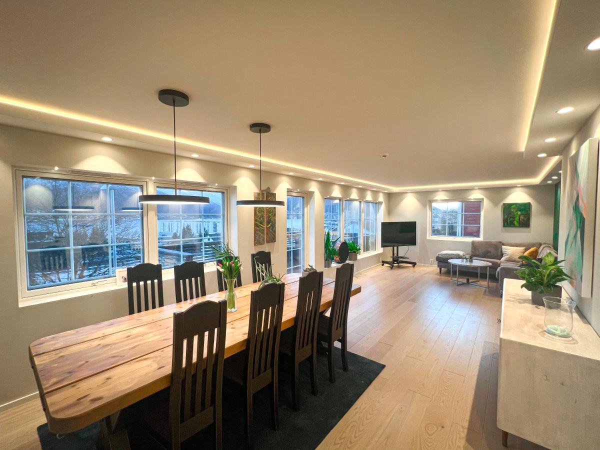 Penthouse Apartment With Amazing View. Tromso Luaran gambar