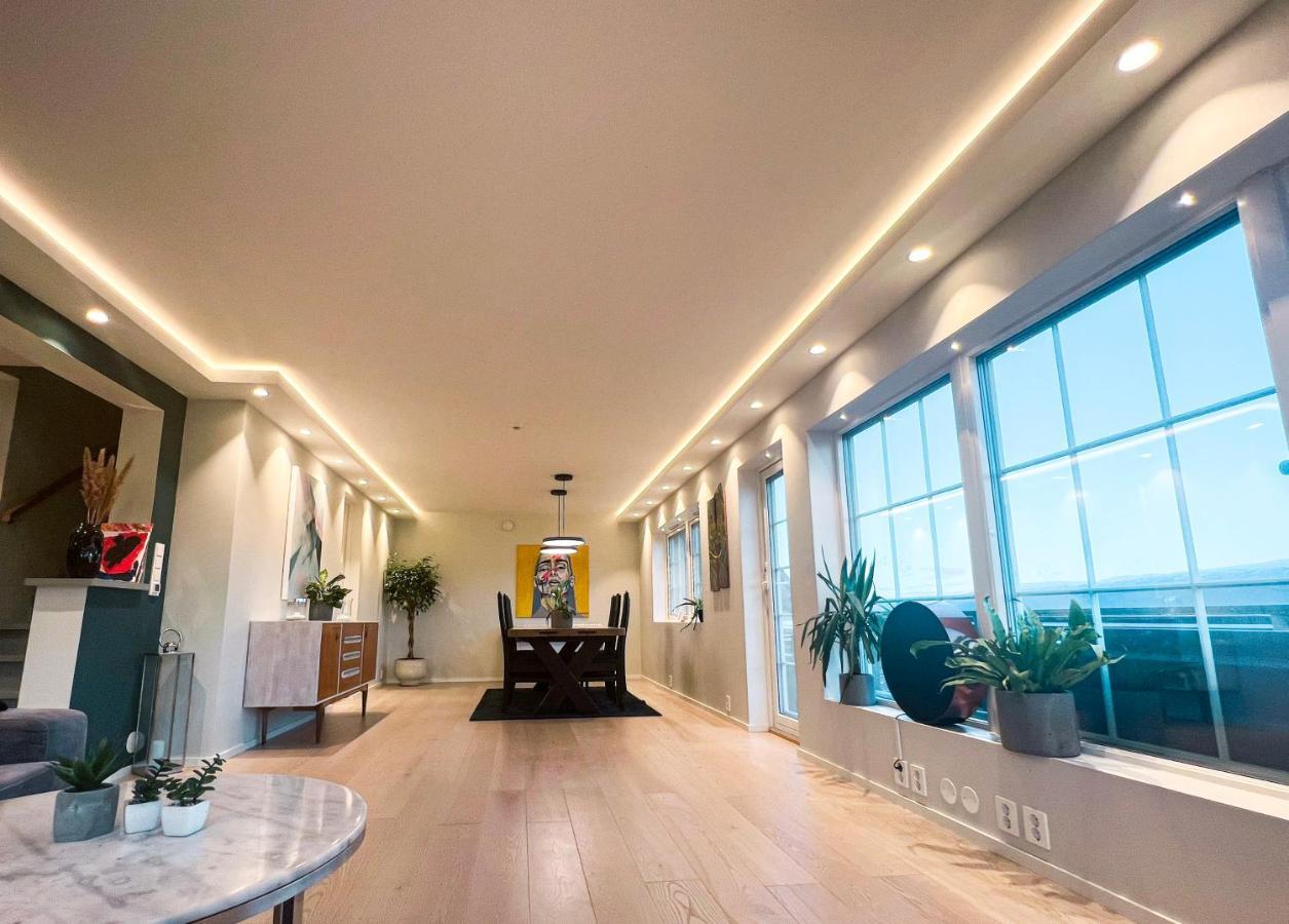 Penthouse Apartment With Amazing View. Tromso Luaran gambar